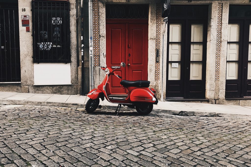 Photo by Callum  Hilton: https://www.pexels.com/photo/red-motor-scooter-parked-beside-curb-3284232/

Conclusion
